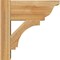Ekena Millwork Imperial Traditional Rough Sawn Outlooker, Western Red Cedar, 6"W x 12"D x 12"H OUT06X12X12IMP01RWR - alternate 4